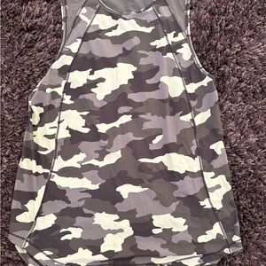 lululemon sculpt Camo Tank Top - Black, Green